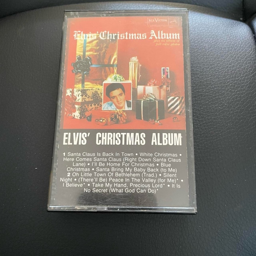 Elvis Presley Christmas album 1957 cassette